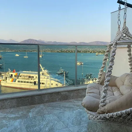 Exclusive Terrace At Marina * Fethiye